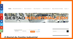 Desktop Screenshot of gestaoindustrial.com